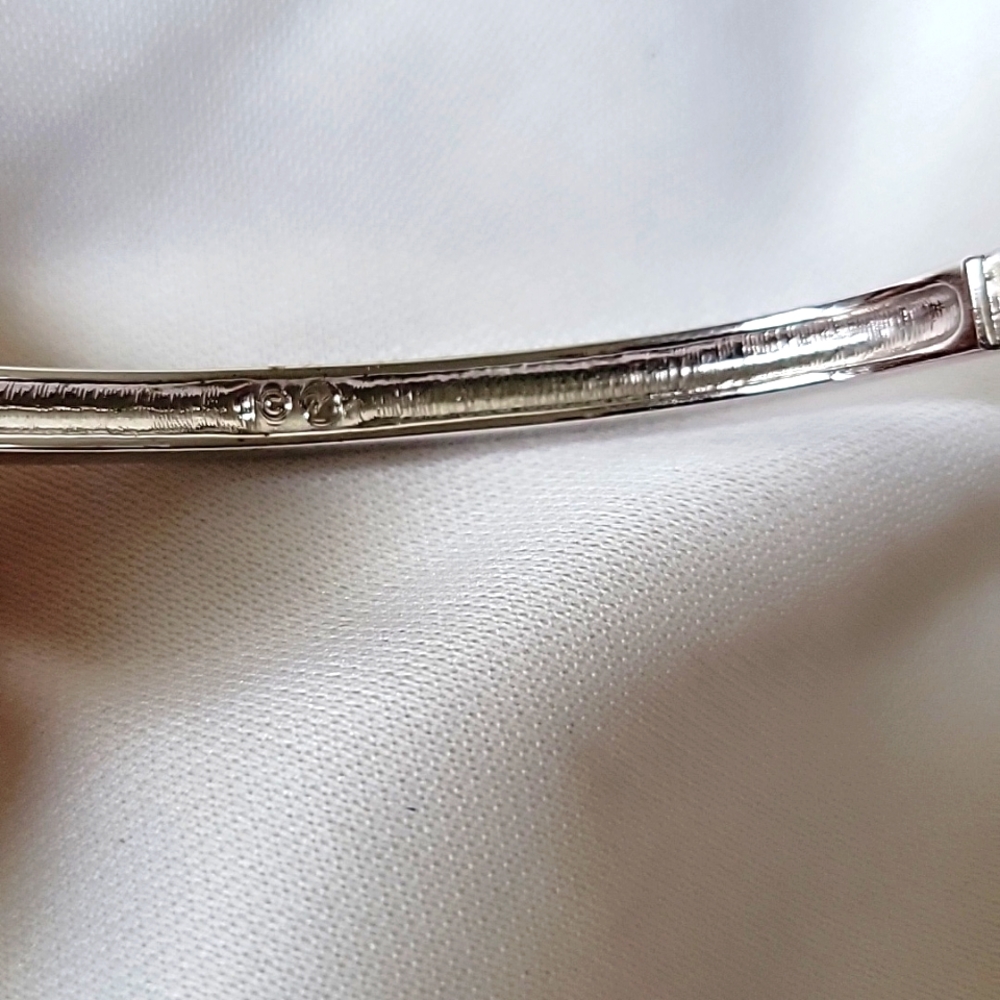 Swarovski Authentic Swan Signed Silver Crystal Hi… - image 5